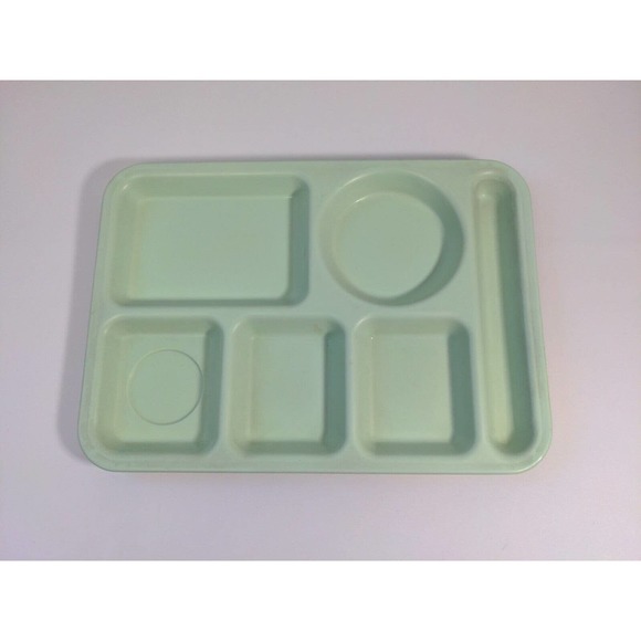 4 Vintage Arrowhead Stack Lunch cafeteria Trays USA MADE Cleveland OH Multicolo - Picture 2 of 10
